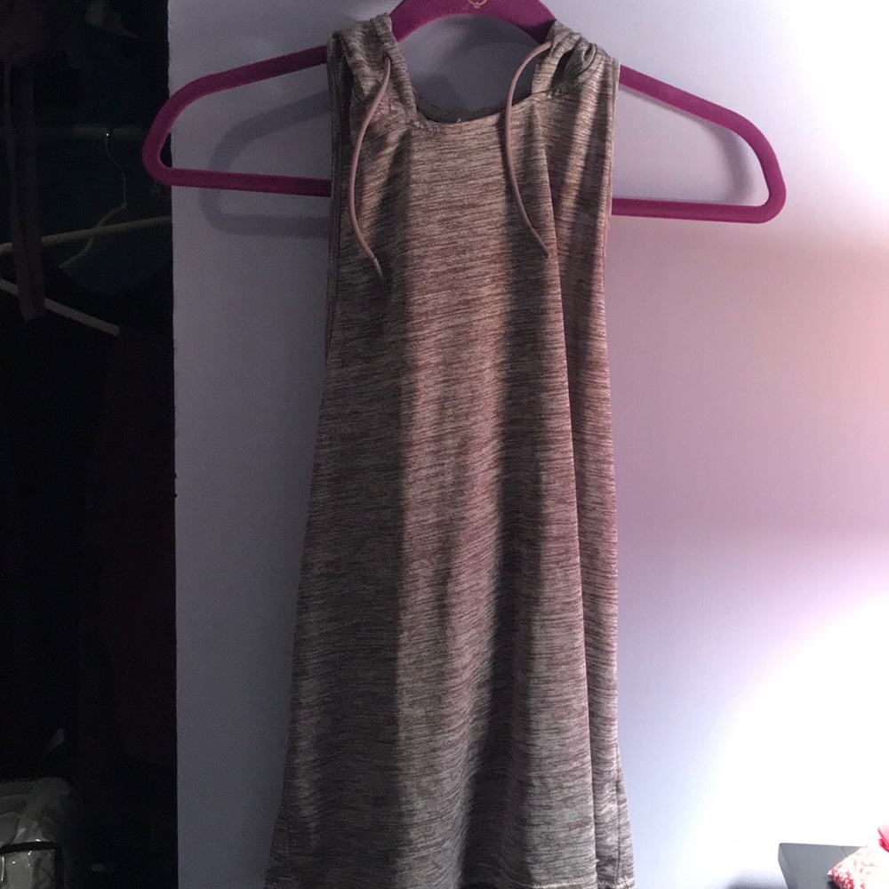 Brand new gymshark tank with a hood!